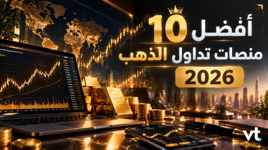 أفضل 10 منصات تداول الذهب 2026