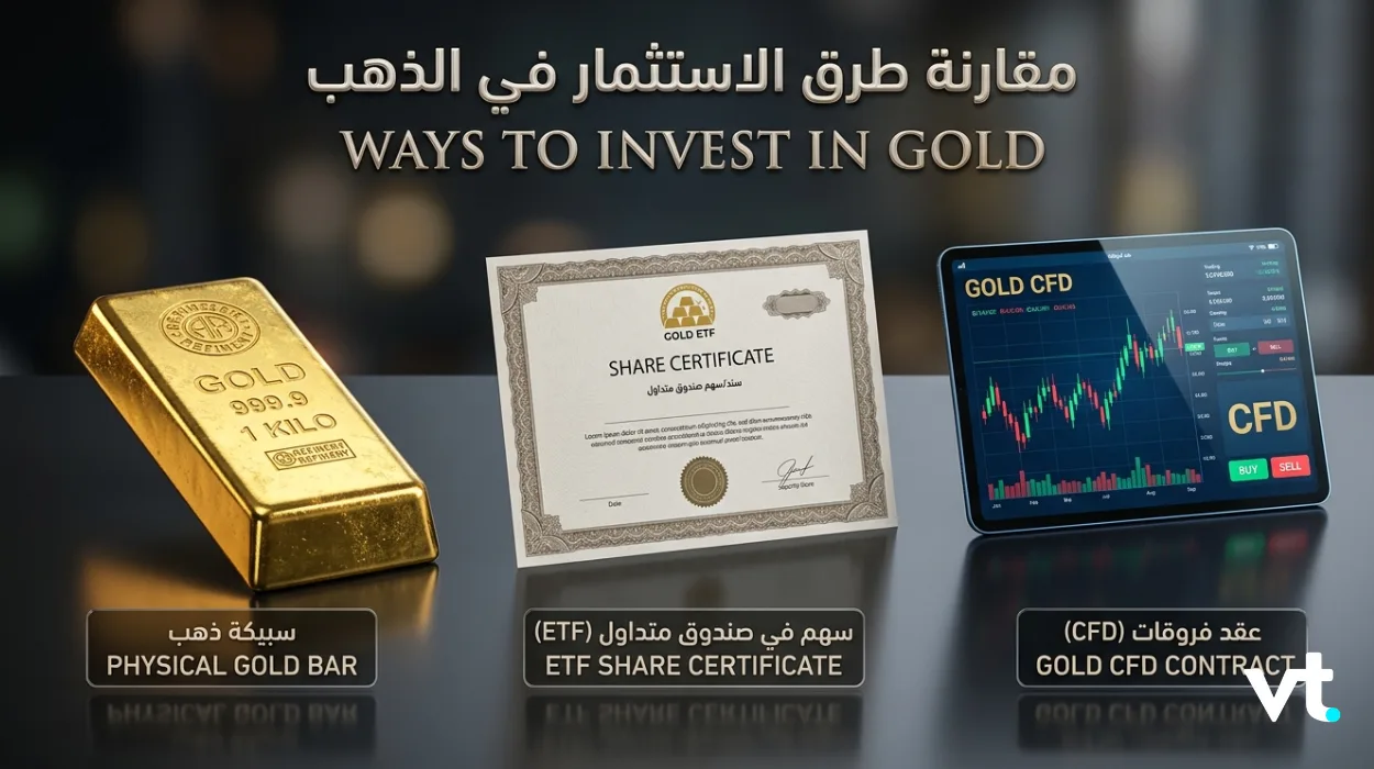 كيفية الاستثمار في الذهب