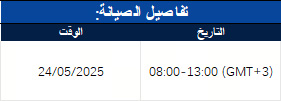إشعار تحديث الخادم