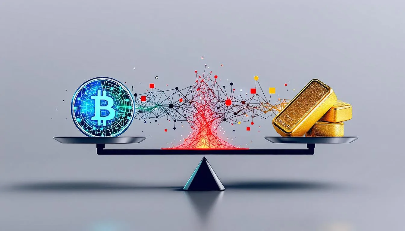 A balanced scale representing the advantages and disadvantages of synthetic CFDs.
