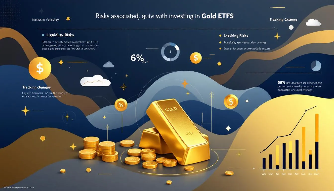 Risks associated with investing in gold ETFs.