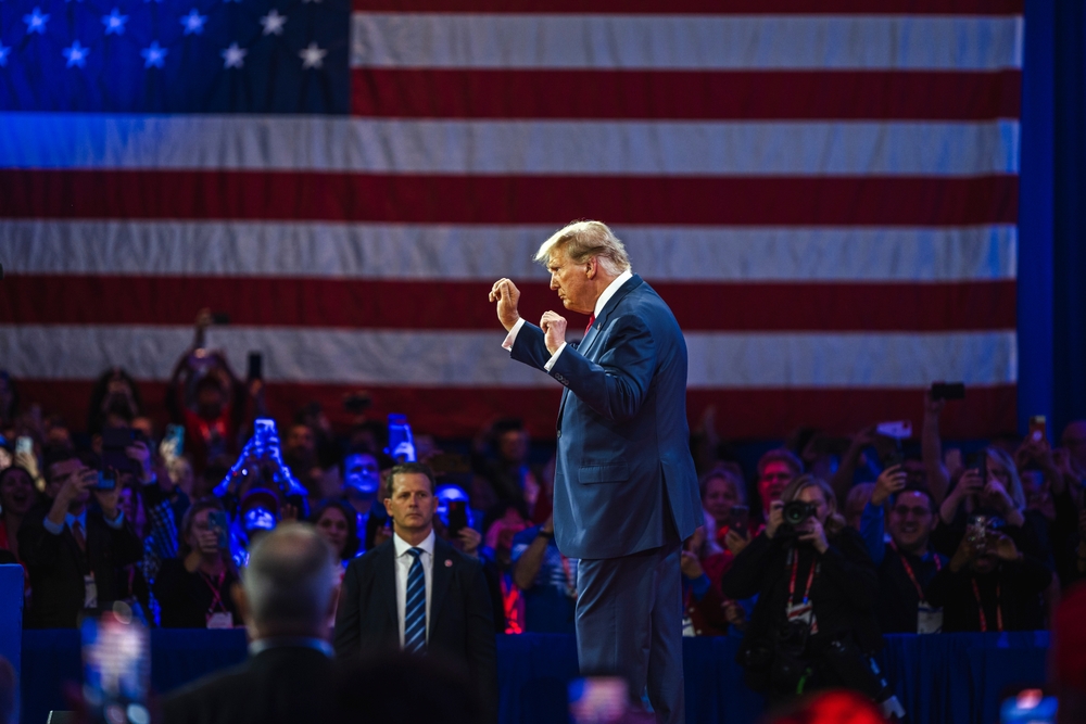 NationalHarborMdUsaFebruary242024DonaldTrumpSpeaks VT Markets