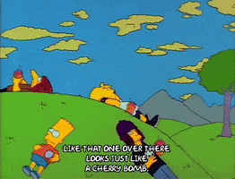 200 VT Markets Season 1 Cloud GIF by The Simpsons