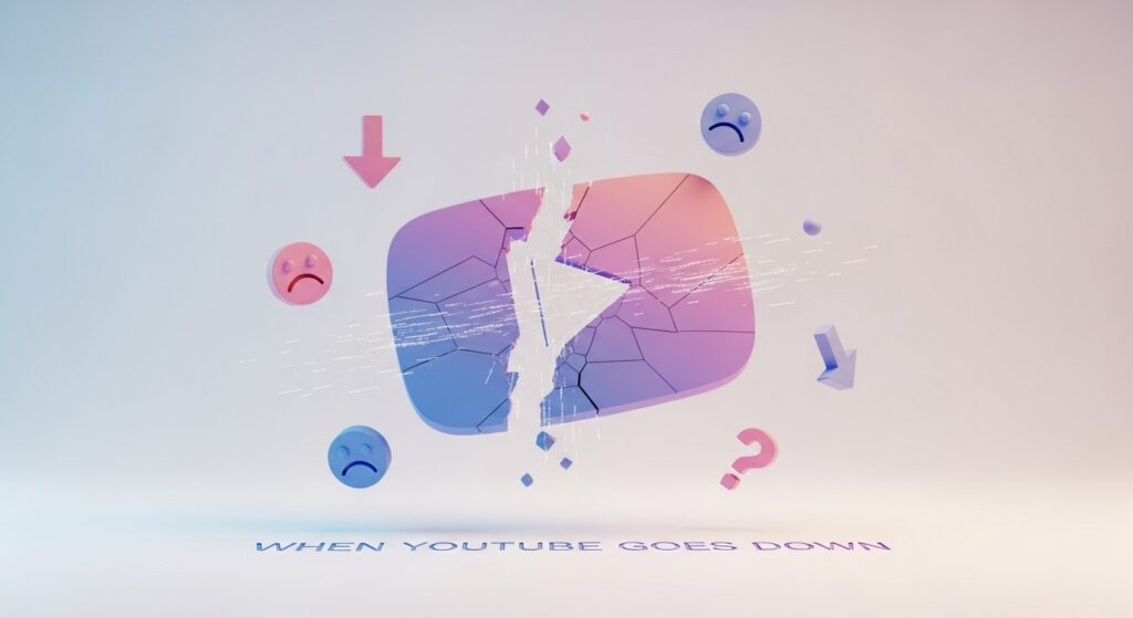 youtube outage market sentiment