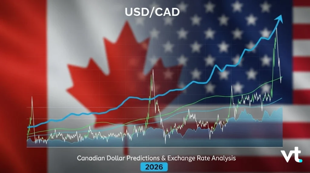 USDCAD Forecast 2026 Canadian Dollar Predictions Exchange Rate Analysis VT Markets